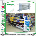 Peforated Super Market Metal Display Shelf Shop Shelving Racks